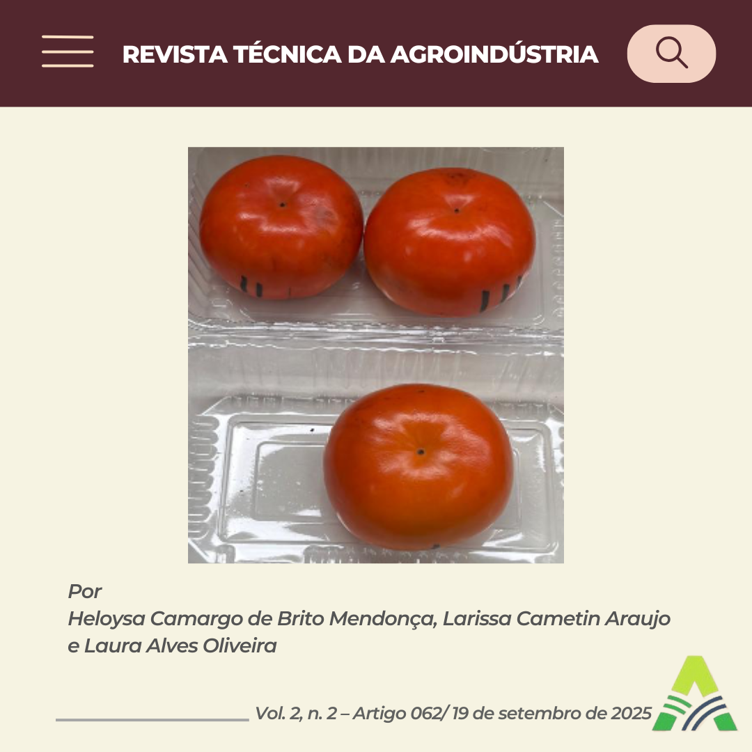 EFEITO DO TRATAMENTO COM LUZ ULTRAVIOLETA C NA QUALIDADE PÓS-COLHEITA DE CAQUIS FUYU (Diospyros kaki)